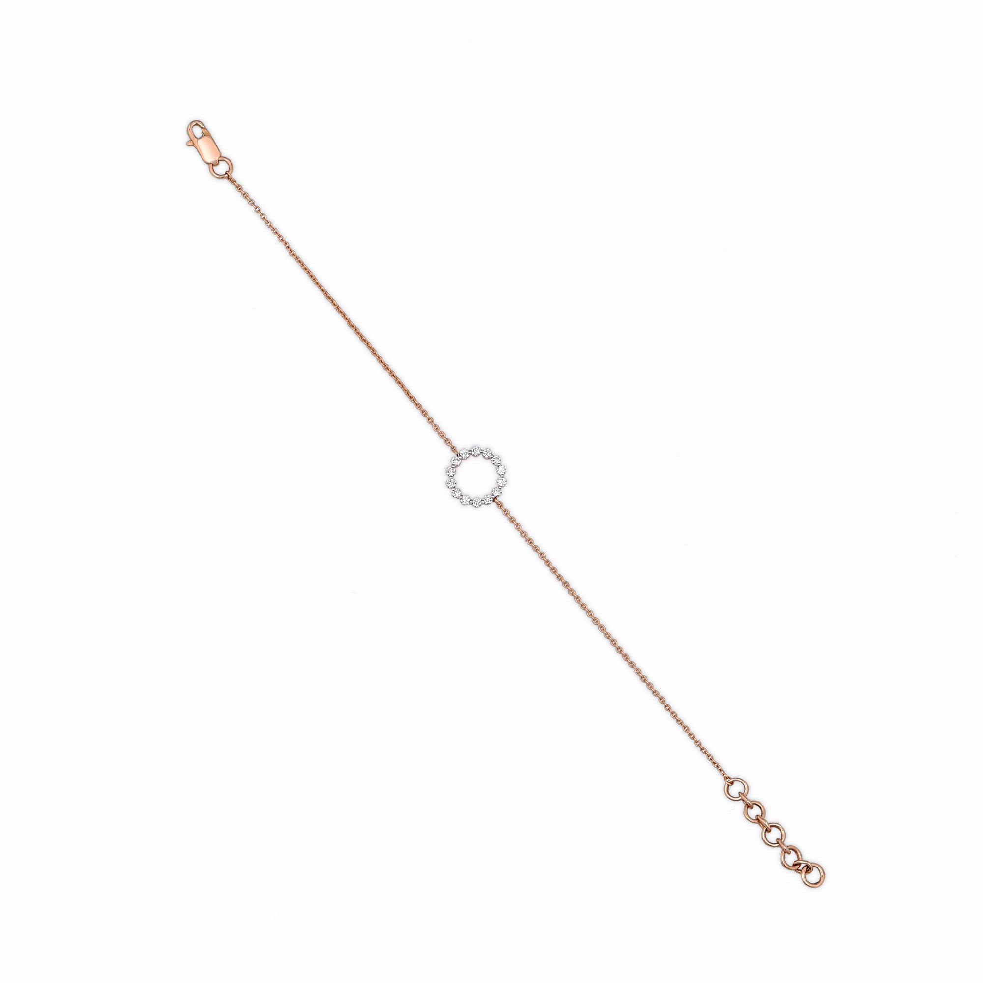 Eternal Diamond circle Bracelet