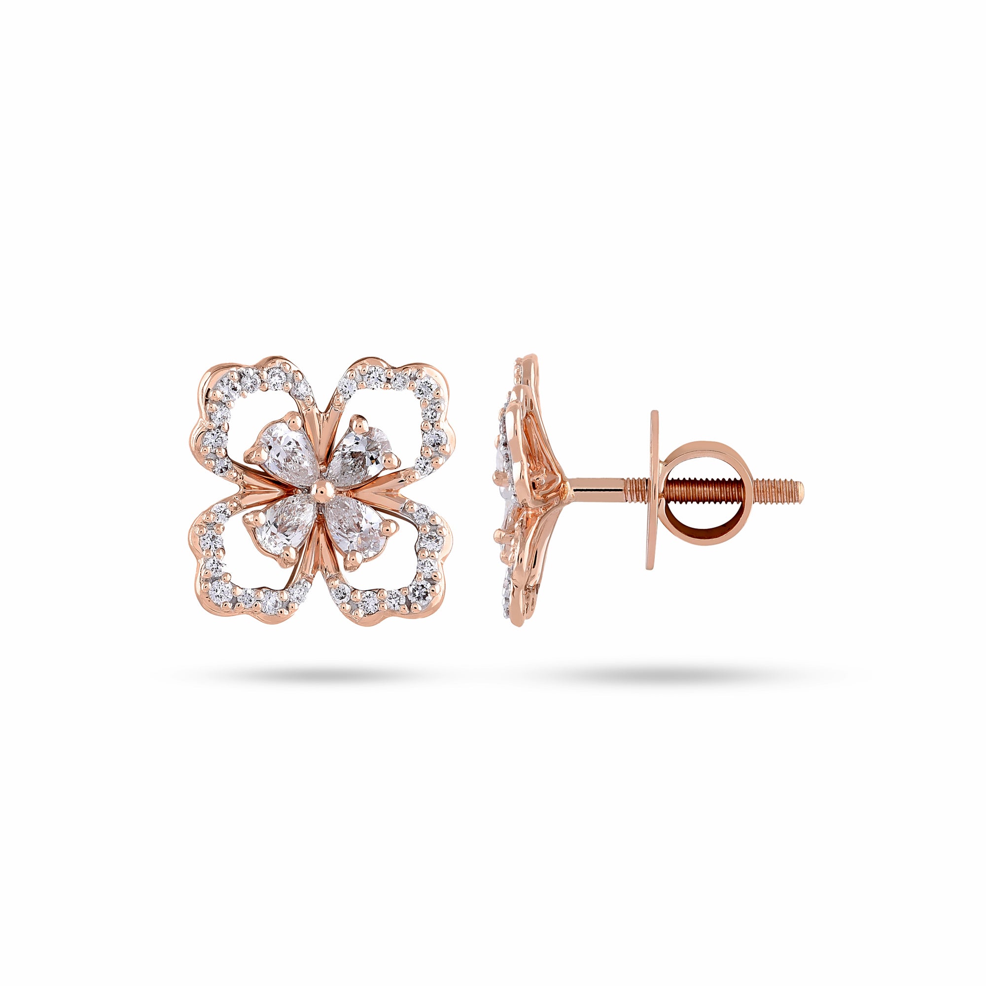 Flora Daimond Earrings