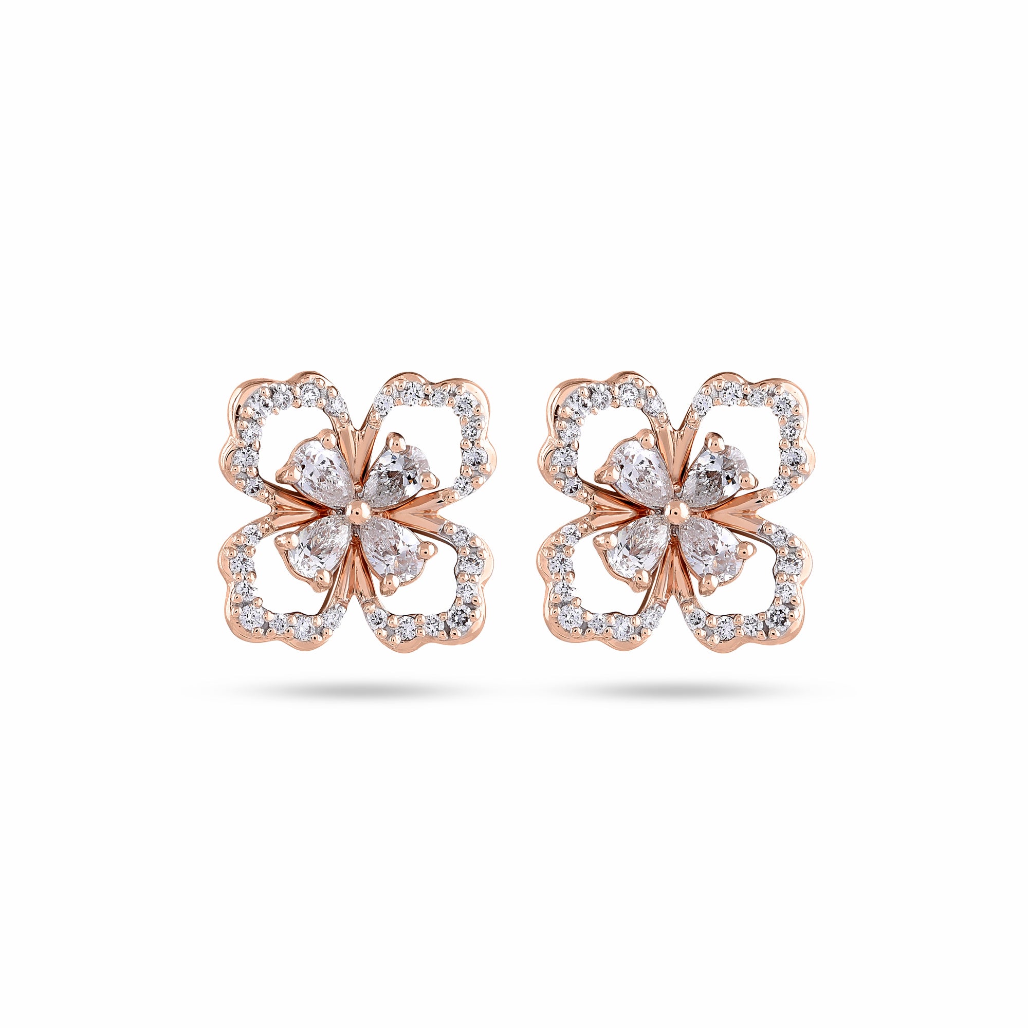 Flora Daimond Earrings