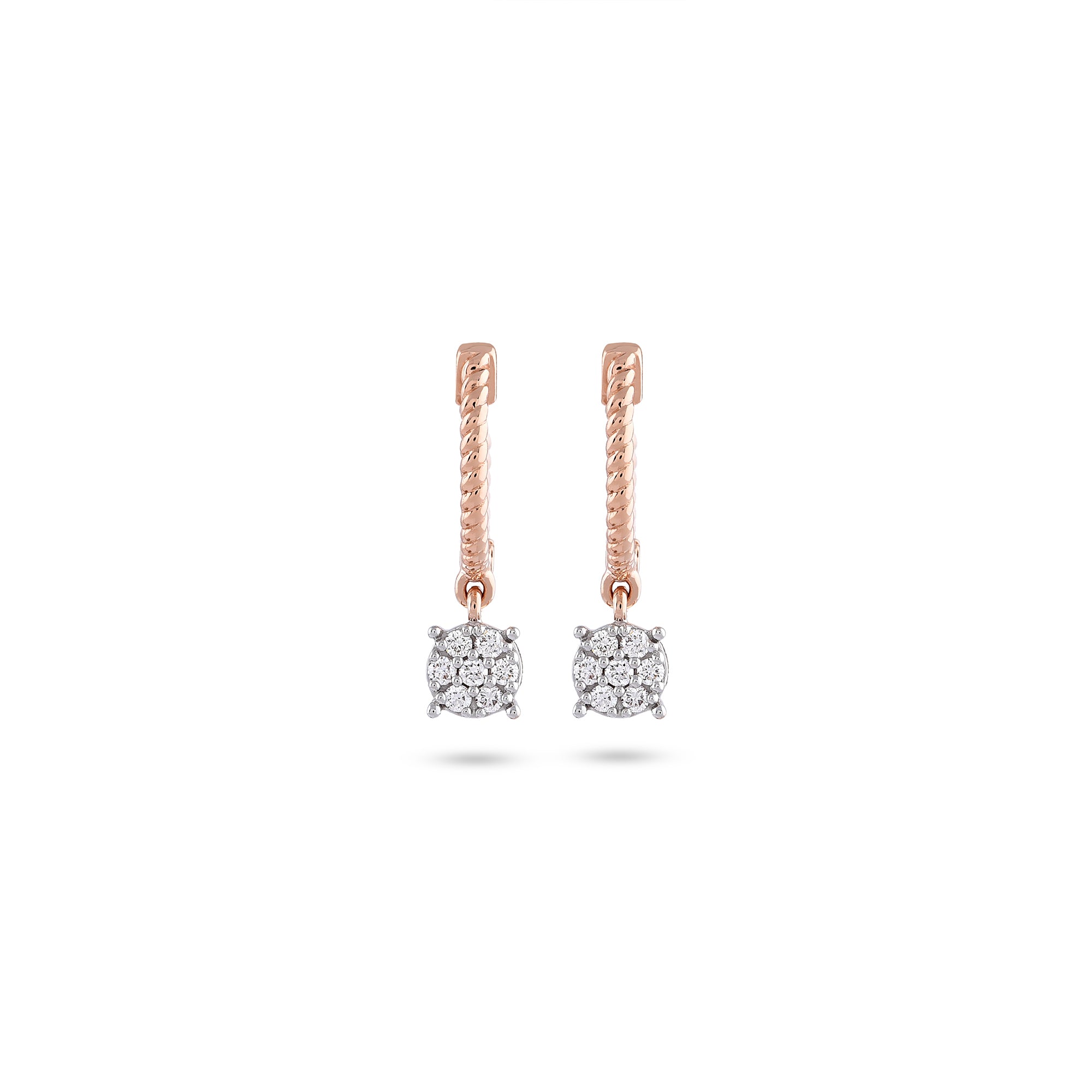 Diamond Drop Rope Hoops