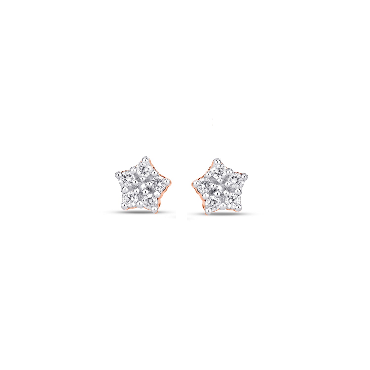 Star Diamond Studs