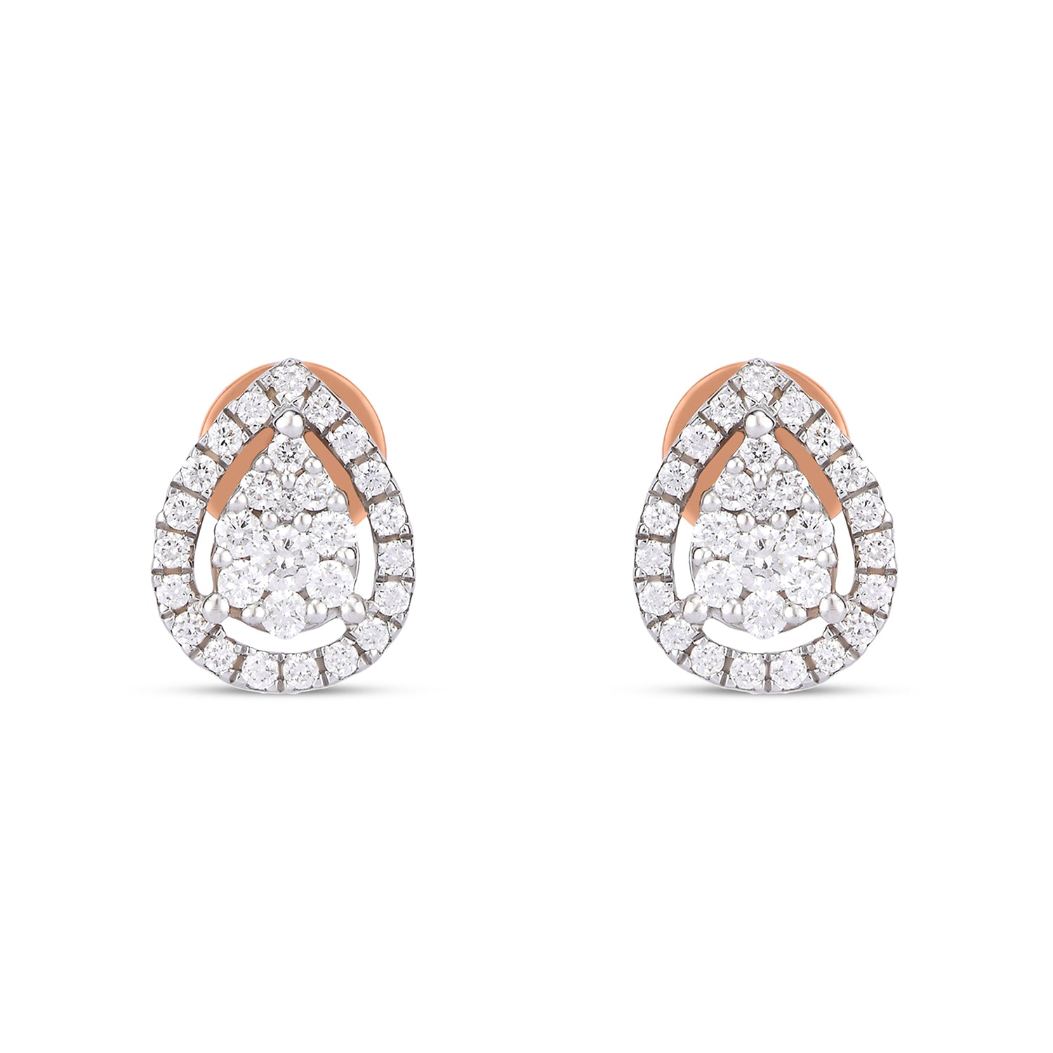 Composite Drop Diamond Studs