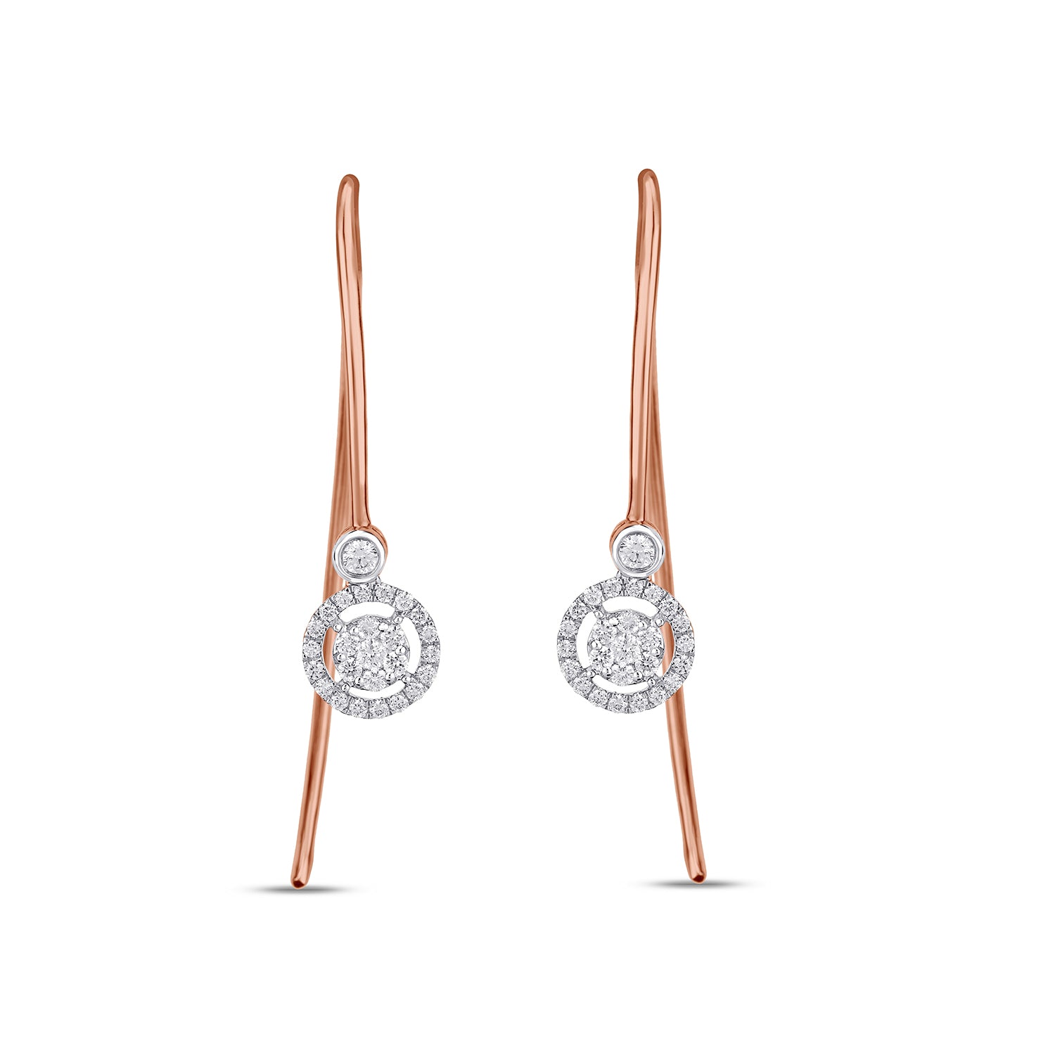 Long Pipe Diamond  Danglers