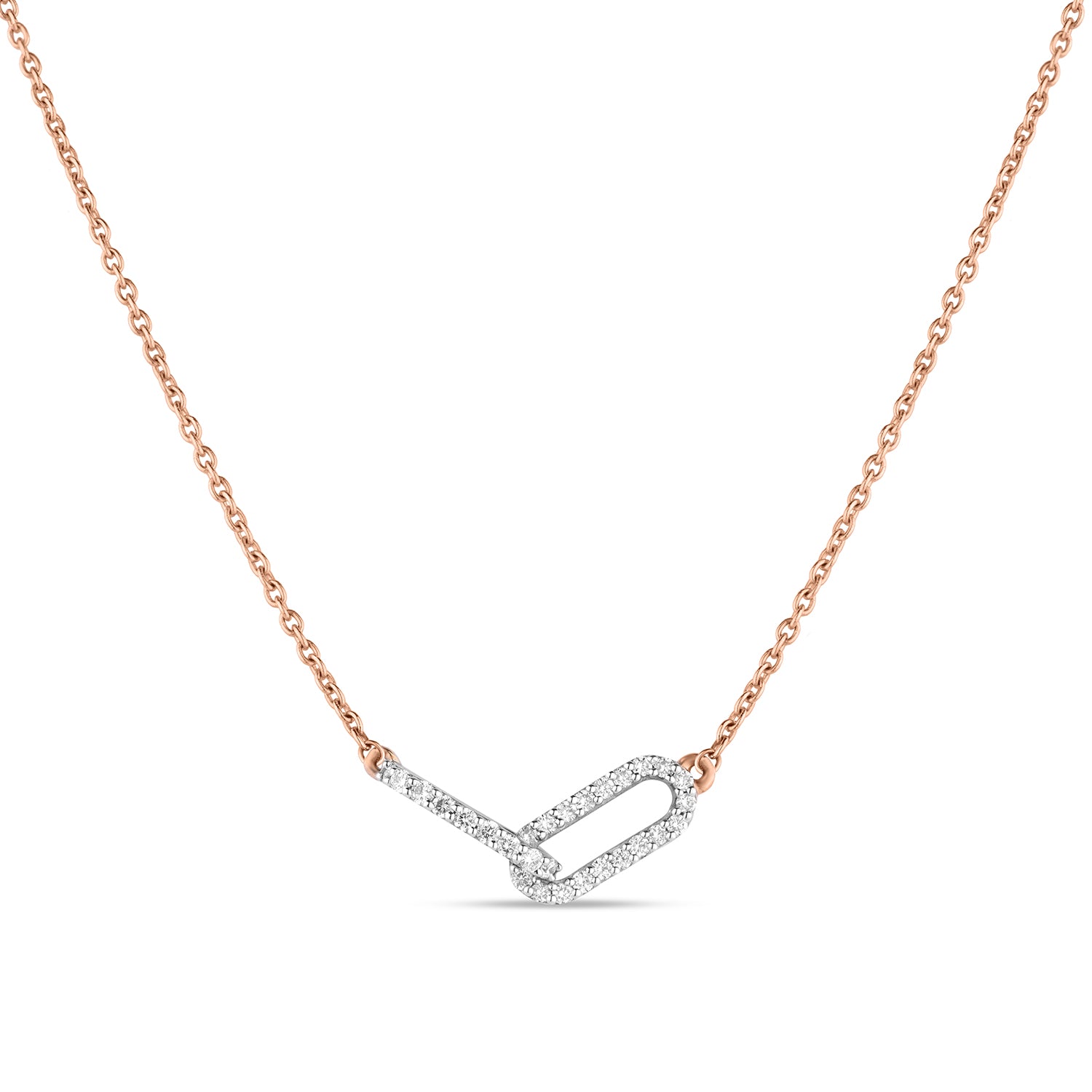 Love Locked Diamond Necklace