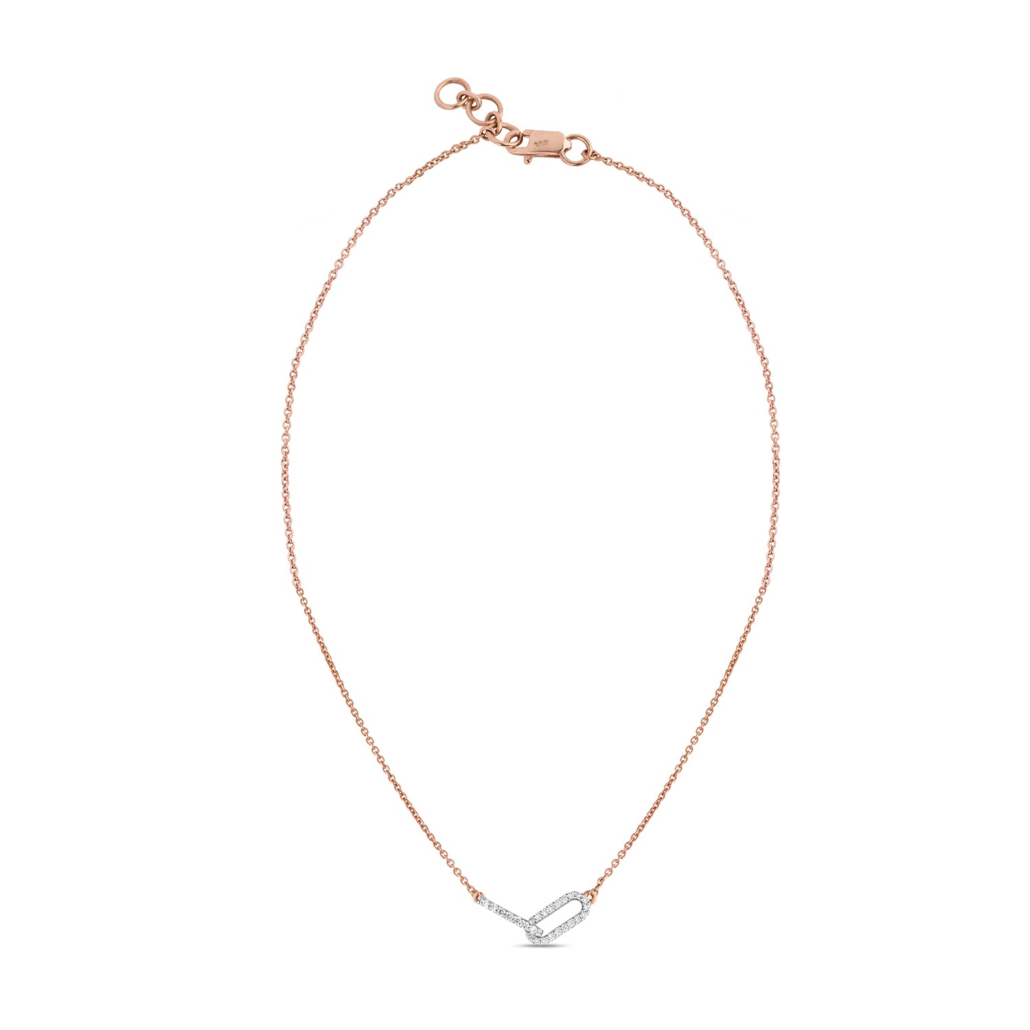 Love Locked Diamond Necklace
