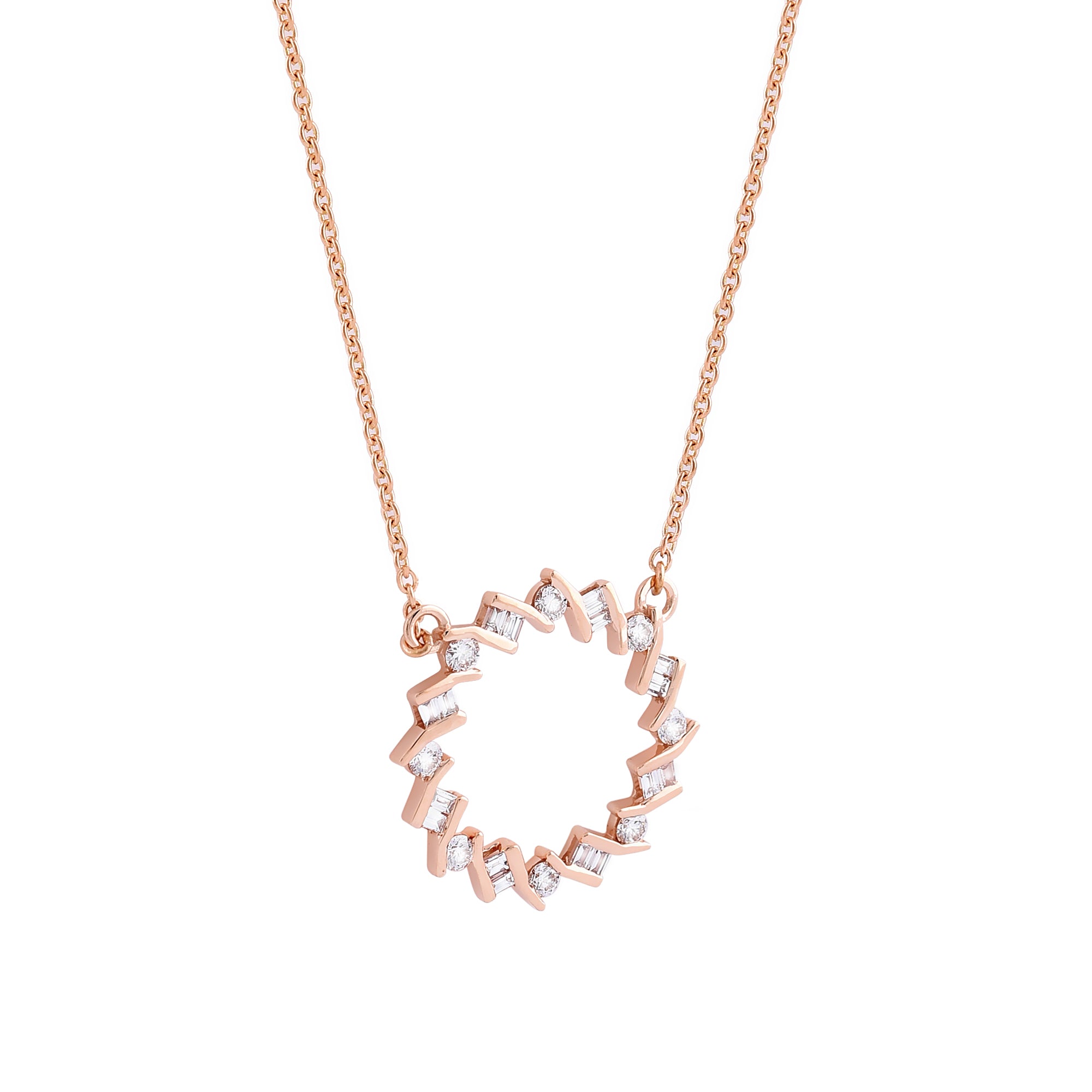 Love Circle Diamond Necklace