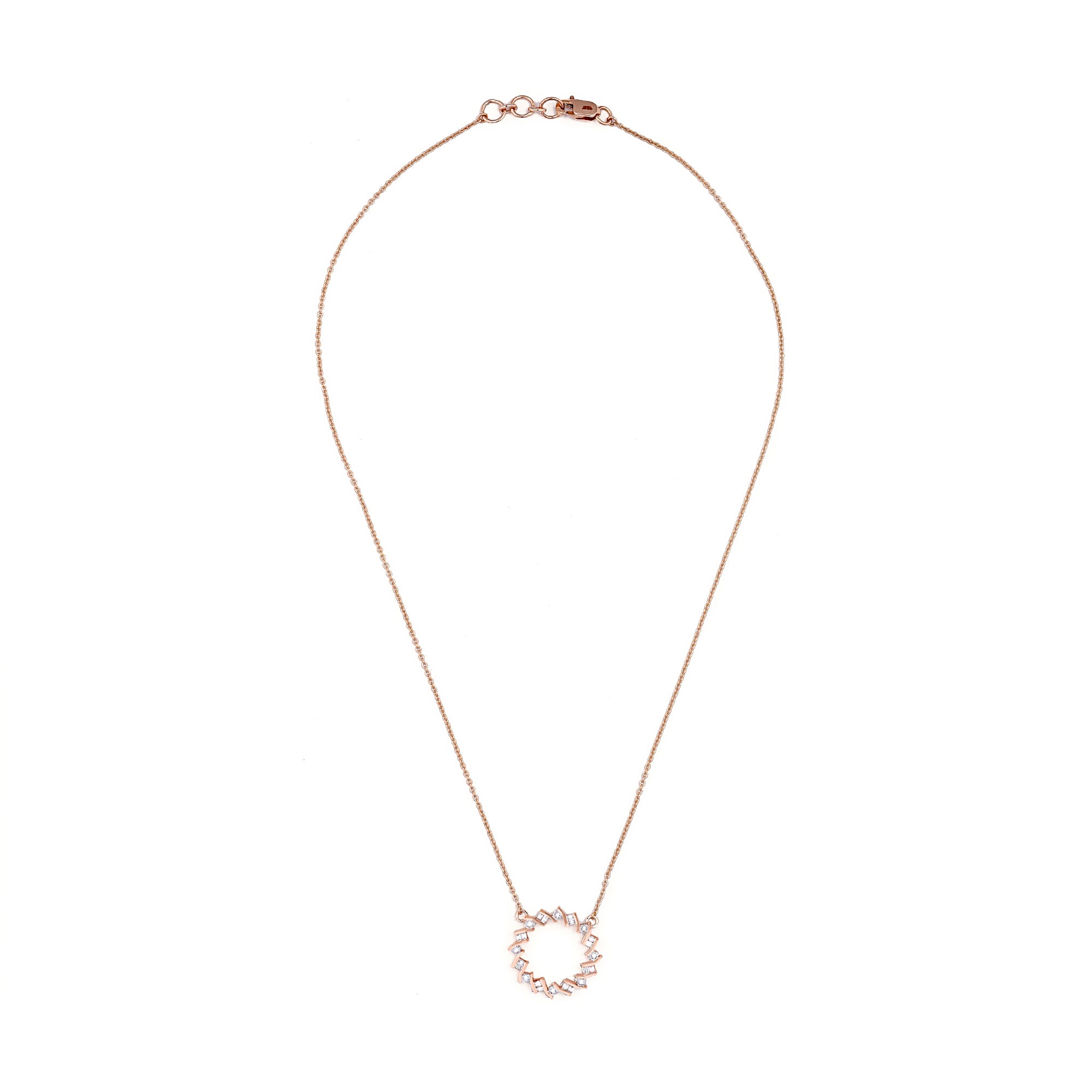 Love Circle Diamond Necklace