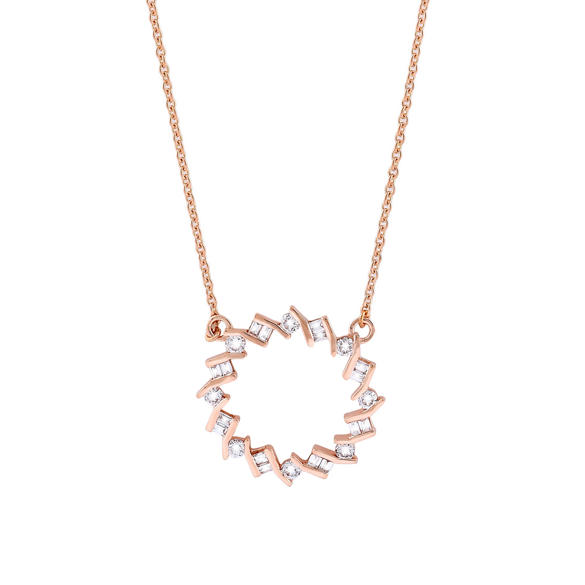 Love Circle Diamond Necklace