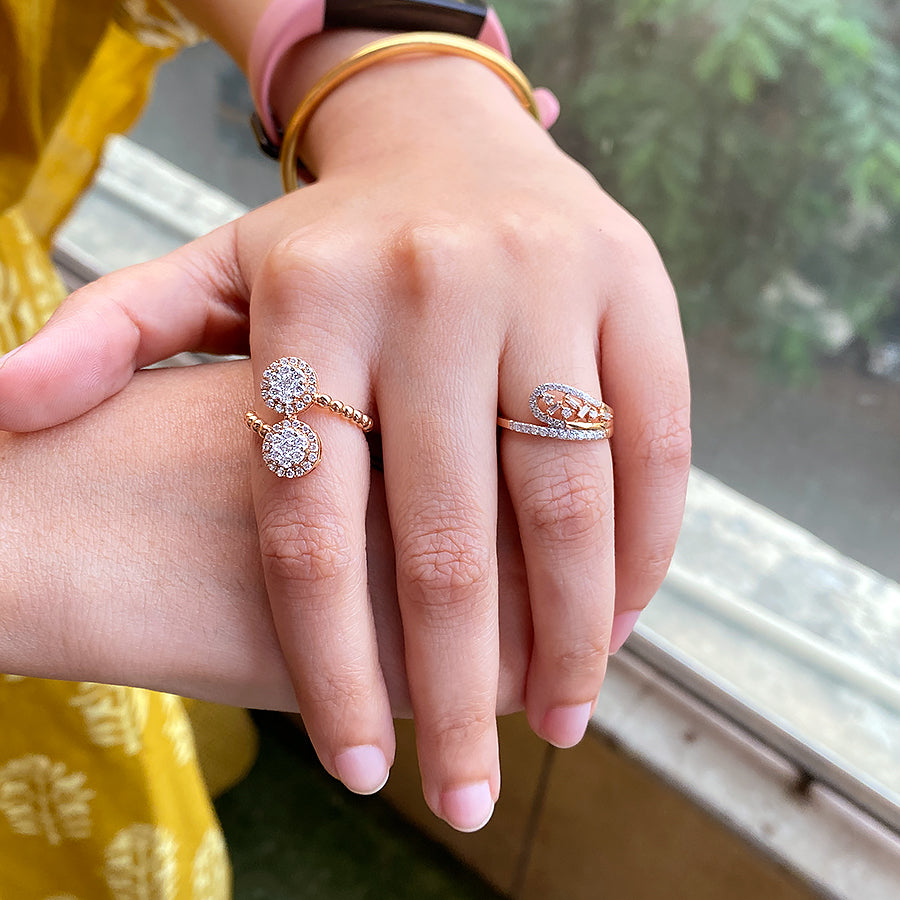 Multi Shaped Diamond Ring