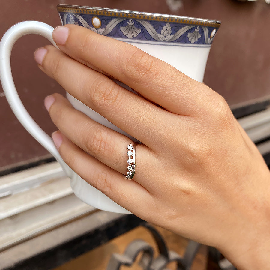 Graduation Diamond Ring