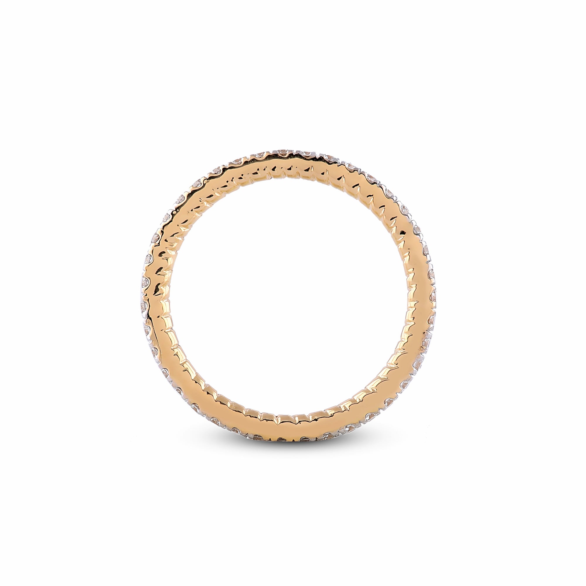 Classic Diamond Eternity Diamond Ring in Yellow Gold