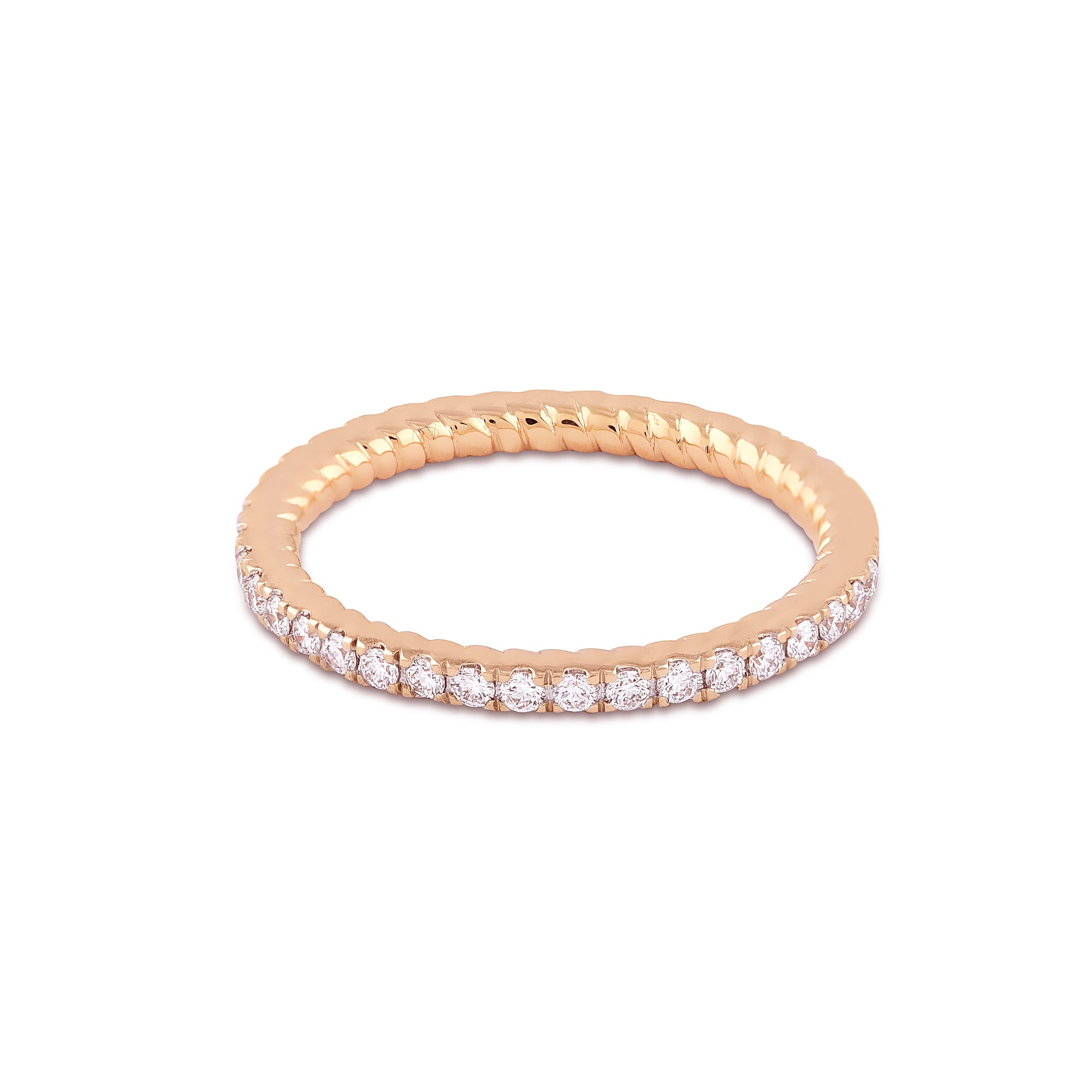 Classic Diamond Eternity Diamond Ring in Yellow Gold