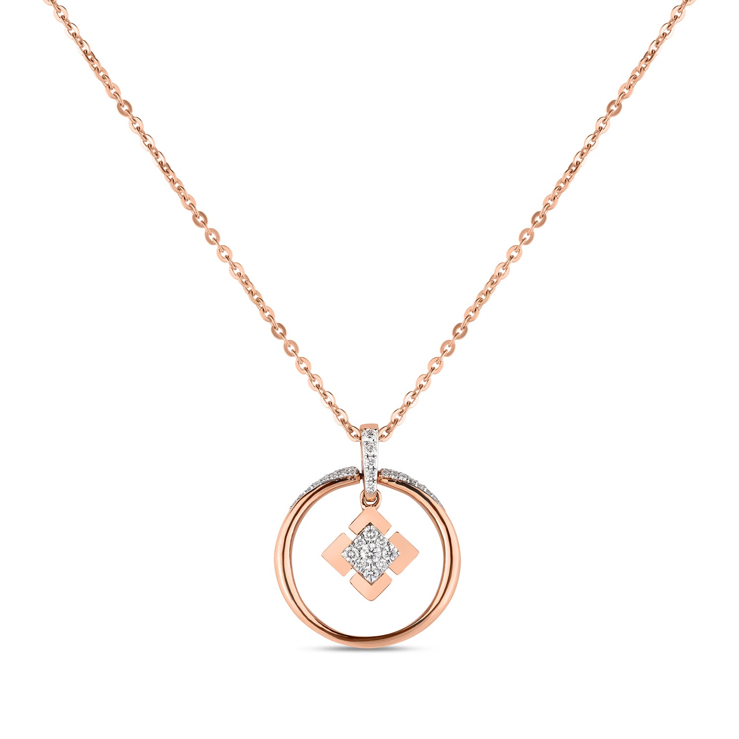 2 in 1 Wear as a Pendant Wear as Diamond Ring