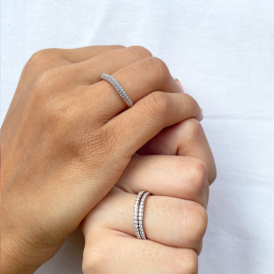 Classic Micro Diamond Band