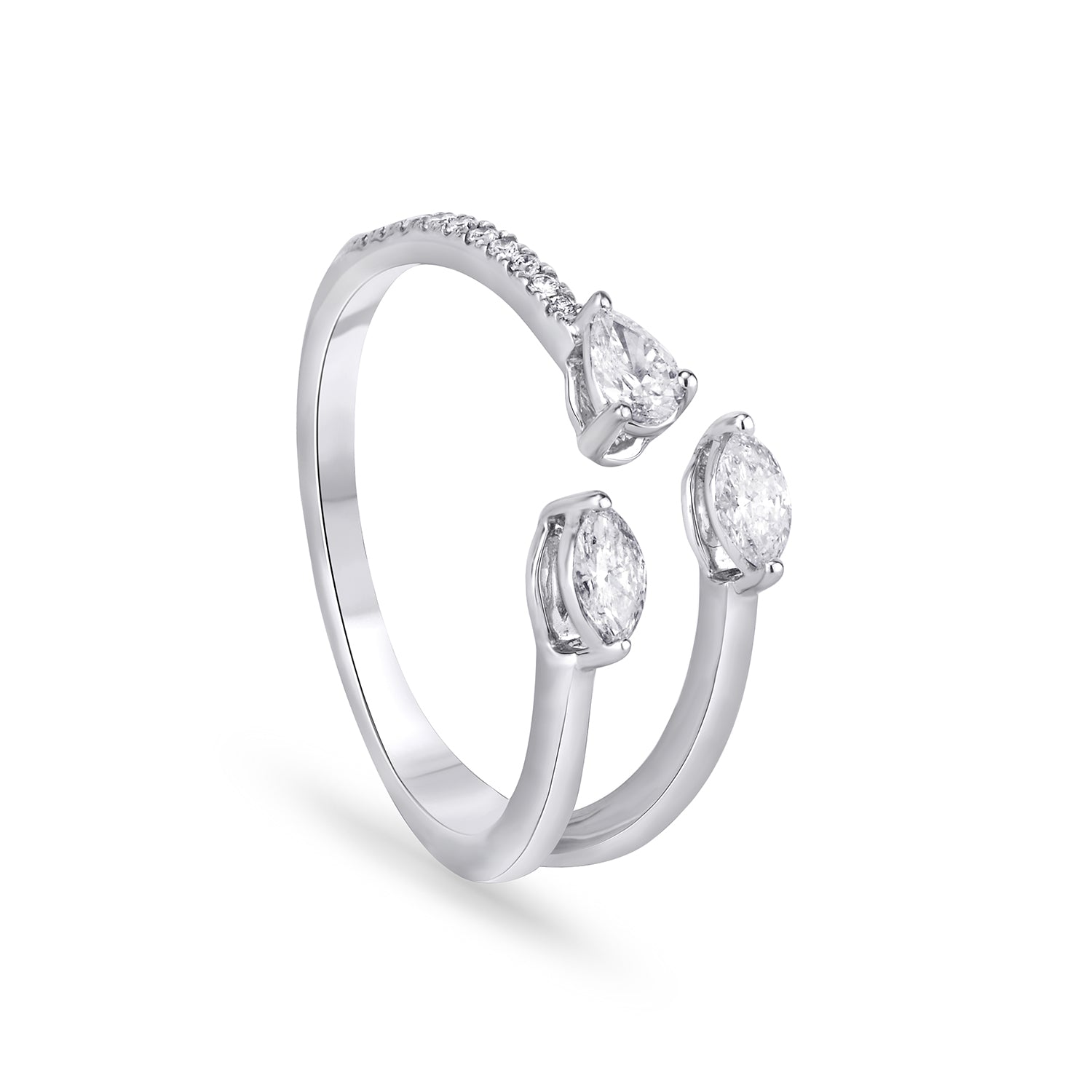Triad Diamond Fancy Diamond ring