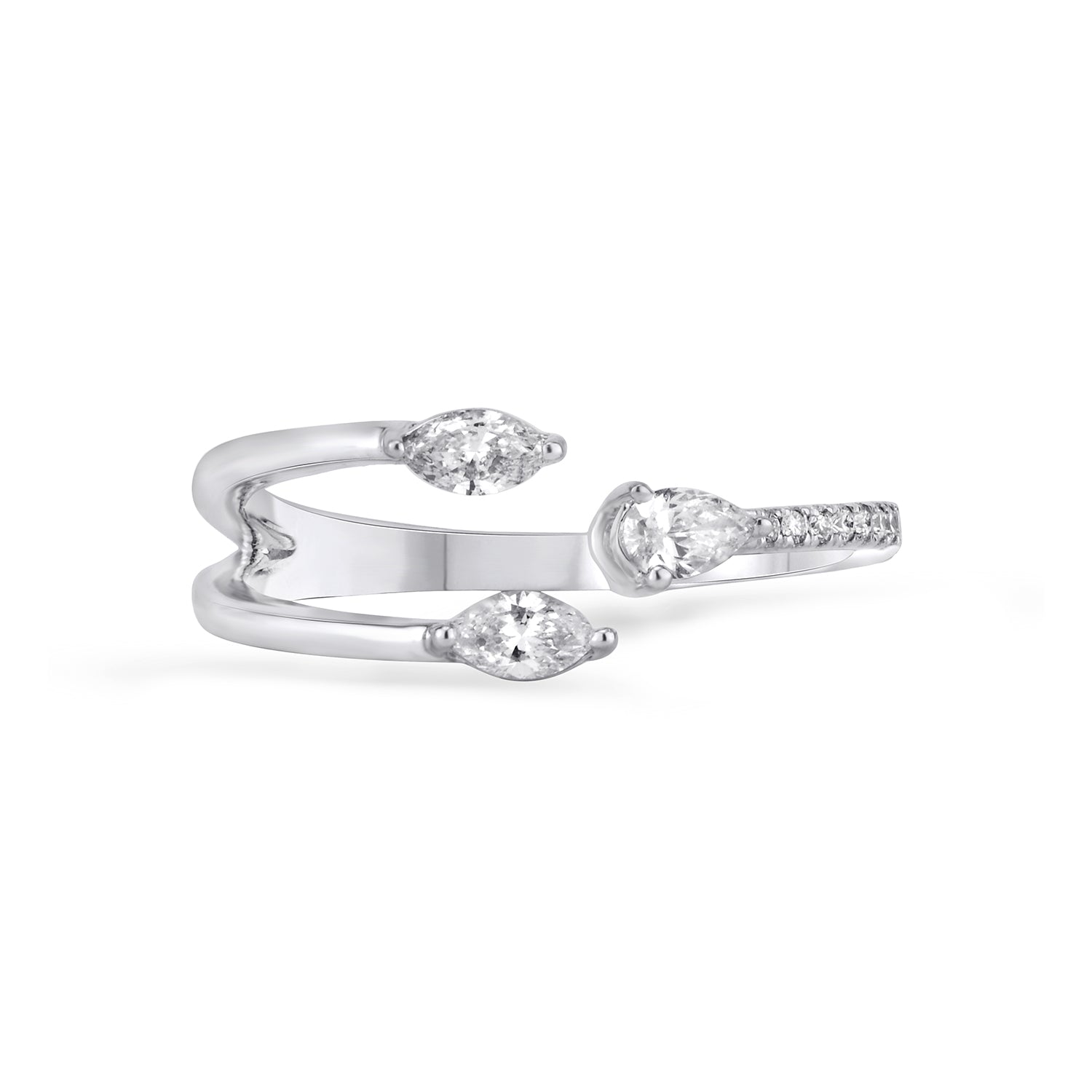 Triad Diamond Fancy Diamond ring