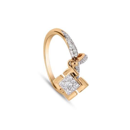 2 in 1 Wear as a Pendnat Wear as  Diamond Ring
