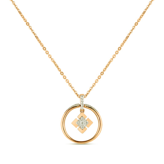 2 in 1 Wear as a Pendnat Wear as  Diamond Ring